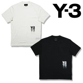 【Y-3】ワイ・スリー Tシャツ 半袖 カットソー GFX SS TEE エレガント ランニングデザイン ヨウジ ヤマモト yohji yamamoto adidas