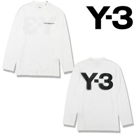Y-3 ワイ・スリー Tシャツ 長袖 カットソー LOGO LS TEE モダン ゆったり リフレクティブカラー ヨウジ ヤマモト yohji yamamoto adidas