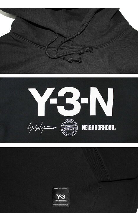 楽天市場】【Y-3】 ワイ・スリー パーカー フーディ プルオーバー NBHD 