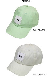 【Y-3】ワイスリー キャップ 帽子 CAP SQL CAP スクエア型 アイコニック ヨウジ ヤマモト yohji yamamoto adidas