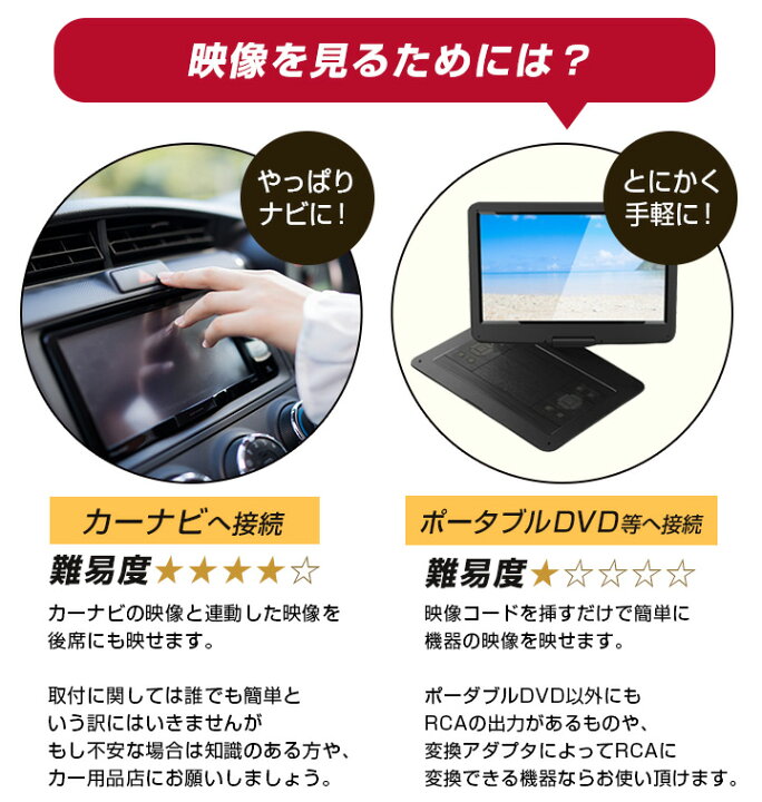 楽天市場 車 Dvd Tv テレビ 後席 後ろ 子供 子ども 汎用 モニターブラケット ヘッドレスト 7インチ モニター 簡単 取付 ドライブ 長距離 泣き止む 泣く カーアクセサリー セット 見る 見せたい 送料無料 カー用品直販店 D Box 楽天市場店