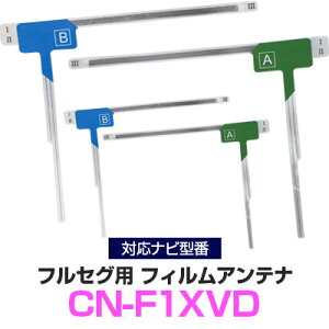 CN-F1XVD フルセグ フィルムアンテナ アルパイン cn-f1xvd ナビ交換 ナビ載せ替え テレビ TV 車載用 フロントガラス交換 ワンセグ ナビアンテナ 送料無料