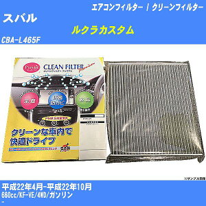 �y�J�[�G�A�R���t�B���^�[�z�X�o�� ���N���J�X�^�� H22/4-H22/10 CBA-L465F �N���[���t�B���^�[ PMC �v���~�A���^�C�v PU-907P�yH04006�z