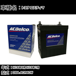 �J�[�o�b�e���[ �g���^ �G�X�e�B�} H16�N9��-H18�N1�� DBA-ACR40W 2400cc/�[�d����V�X�e�����ڎԏ���/����n�d�l�� �K���Q�l AC�f���R AMS80D23L �J�[�����e�i���X �Ԍ����� �����ԗp�i �yH22003�z