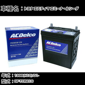 �J�[�o�b�e���[ �g���^ �G�X�e�B�} �G�~�[�i�E���V�[�_ 1998(H10)/01- GF-TCR21G 2400cc/4WD/�W���n �K���Q�l AC�f���R EFBN-55 �J�[�����e�i���X �Ԍ����� �����ԗp�i �yH22003�z