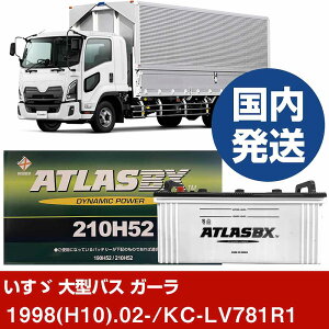 �y�����U������ ��^�o�X �K�[���zKC-LV781R1/1998(H10)/02- �o�b�e���[ �� ATLASBX �A�g���X MF210H52 2�Z�b�g �yH41001D�z