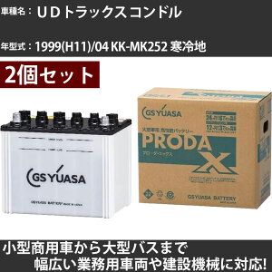 �J�[�o�b�e���[ UD�g���b�N�X �R���h�� 1999(H11)/04 KK-MK252 ����n 6900cc GS���A�T PRX-75D23R×2�� PRODA X �Ɩ��p�ԗ� �y��^�����i�z�yH31006�z
