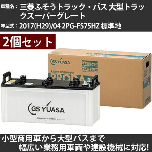 J[obe[ OHӂgbNEoX ^gbNX[p[O[g 2017(H29)/04 2PG-FS75HZ Wn 10700cc GSAT PRX-170F51×2 PRODA X Ɩpԗ y^izyH31006z