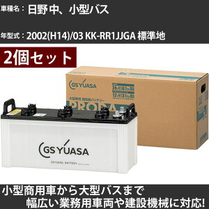 �J�[�o�b�e���[ ���� ���A���^�o�X 2002(H14)/03 KK-RR1JJGA �W���n 8000cc GS���A�T PRX-195G51×2�� PRODA X �Ɩ��p�ԗ� �y��^�����i�z�yH31006�z