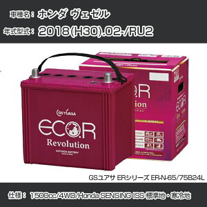 sz_ F[t 2018(H30).02-/RU2 1500cc/4WD/Honda SENSING ISS WnEn KQl GSAT ER-N-65/75B24L J[obe[ J[eiX Ԍ ԗpiyH31006z