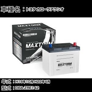 g^ J[ANVI H18N10-H22N4 DBA-ZRE142 1800cc/[dVXeڎ/ndl obe[ KQl }bNXg[ MAXTORM SILVER MF95D23L J[eiX Ԍ ԗp