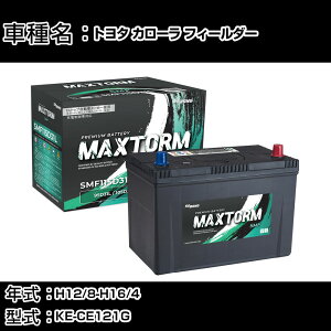 �g���^ �J���[�� �t�B�[���_�[ H12/8-H16/4 KE-CE121G 2200cc/����n�d�l�� �J�[�o�b�e���[ �K���Q�l �}�b�N�X�g�[�� MAXTORM SMF(�V�[���h) SMF115D31L �J�[�����e�i���X �Ԍ����� �����ԗp�i �yH41001�z