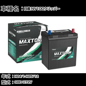 ���Y NV100�N���b�p�[ H24/1-H25/12 GBD-U72V 660cc/����n�d�l�� �J�[�o�b�e���[ �K���Q�l �}�b�N�X�g�[�� MAXTORM SMF(�V�[���h) SMF44B19L �J�[�����e�i���X �Ԍ����� �����ԗp�i �yH41001�z