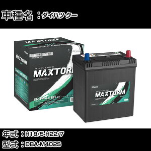 _Cnc N[ H18/5-H22/7 DBA-M402S 1500cc/L[X/ndl J[obe[ KQl }bNXg[ MAXTORM SMF(V[h) SMF44B19L J[eiX Ԍ ԗpi yH41001z