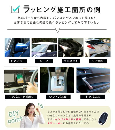 楽天市場 ラッピングシート ラッピング フィルム 車 カー 外装 内装 ダイノックシート ブラック 黒 マット 艶なし カーボン シール ステッカー カッティングシート カスタム Diy ドレスアップ 伸縮 レーシングストライプ 3d カー用品直販店 D Box 楽天市場店
