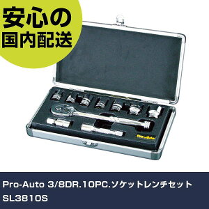 Pro-Auto 3/8DR.10PC.\Pbg`Zbg SL3810S ƍH \Pbg` \Pbg`Zbg Ɩp vdl ƌ @l H