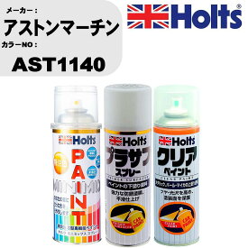 車 塗装 スプレー アストンマーチン AST1140 ペイントスプレー+プラサフホワイト(MH11501)+クリア(MH11604)セット カラースプレー ホルツ MINMIX ミニミックス オーダーカラー 補修 カーペイント【TU&SP】 車 傷消し キズ 直し 自分 で