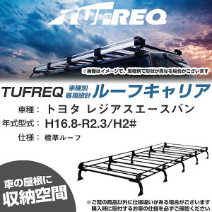 トヨタ レジアスエースバン H16.8-R2.3/H2# 標準ルーフ 適合参考 ルーフキャリア Pシリーズ PL45+【H04006-CA】