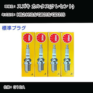 �X�Y�L �J���^�X(�N���Z���g) GB31S/GD31S �X�p�[�N�v���O NGK H8.2-H10.5 �W���v���O BKR6E-11 �yH04006�z