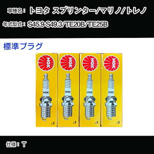 �g���^ �X�v�����^�[/�}���m/�g���m TE20B/TE25B �X�p�[�N�v���O NGK S45.9-S49.3 �W���v���O BP5EY �yH04006�z
