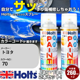 車 塗装 スプレー トヨタ 070 ホワイトパールクリスタルシャイン 3P Holts ペイントスプレー ホルツ MINMIX ミニミックス カラースプレー オーダーカラー車 傷消し キズ 直し【TU&SP】(スプレー)