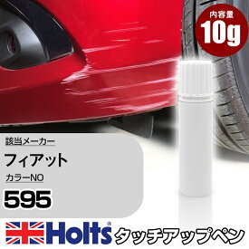 タッチアップペン フィアット 595 GRIGIO IMPECCABILE 1本 Holts ホルツ MINIMIX タッチペン 筆塗りタイプ ネコポス 送料無料 車 キズ消しタッチペン【TU&SP】(ペン)