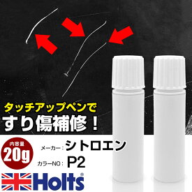 タッチアップペン シトロエン P2 ヴェールシデュールM 1本 Holts ホルツ MINIMIX タッチペン 筆塗りタイプ ネコポス 送料無料 車 キズ消しタッチペン【TU&SP】(ペン 20g)