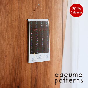 yD-BROSTCgz2026 Calendar CACUMA Patterns  fUC J_[ Ǌ| CeA t@bV Mtg v[gɂ fB[uX  A CXg