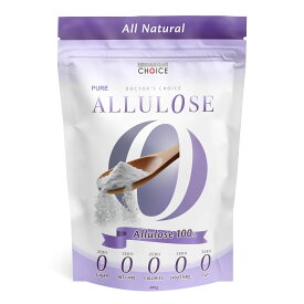 アルロース 希少糖 甘味料【ドクターズチョイス】アルロースパウダー 砂糖代替 カロリーコントロール 糖質制限 糖質オフ コーヒー 紅茶 お菓子作り パン作り 料理 パウダー 400g