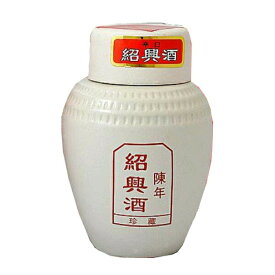 【本州のみ 送料無料】紹興酒 珍蔵 白壷 500ml×1ケース/12本《012》