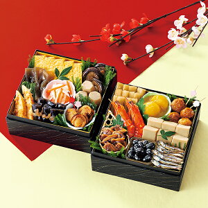 【予約】【2025年12月25〜30日お届け】【送料無料】おせち お節 御節 料理 2026 鴨井本舗 カモ井のおせち 紅梅 こうばい 16品 重箱なし 約2〜3人前『KMI』