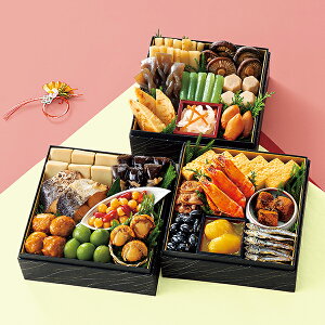 【予約】【2025年12月25〜30日お届け】【送料無料】おせち お節 御節 料理 2026 鴨井本舗 カモ井のおせち 葵 あおい 22品 重箱なし 約3〜5人前『KMI』