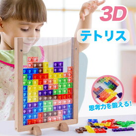 【2026年新発売】3Dテトリス 知育パズル 子供おもちゃ パズル 知育玩具 フレーム 子供 大人 3歳 4歳 5歳 小学生 カラフル テトリス 知育おもちゃ 脳トレ キッズ 子ども 子供会 景品 誕生日 クリスマスプレゼント ギフト ブロック 積み木 アクリル