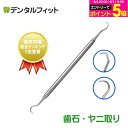 去煙垢用品｜歯石取り スケーラー H5-33 1本(両刃鎌形) 〖歯垢取り ヤニ取り 歯石取り …