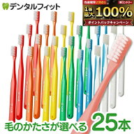 【★ポイント5倍 9/15 0:00-23:59】歯ブラシ タフト24 25本セット オーラルケア 歯科医院用ハブラシ／tuf…