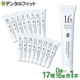 フレーバーが選べる ブレスパレット 1本 (25g) 17種 【0】～【16】