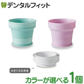 伊勢藤 小さくたためる携帯うがいコップ 1個 収納ケース付き （ホワイト/ミントグリーン/ピンクベリー)【ISETO うがいカップ うがい用コップ 小さい 携帯用 旅行用 おしゃれ パステルカラー】(メール便6点まで)【メール便選択で送料無料】