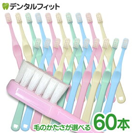 【★52％OFFクーポン 12/15 23:59迄】歯ブラシ 子供 Ci shuwa shuwa (シュワシュワ)60本セット(Mふつう/Sやわらかめ)【乳幼児 乳歯向け コンパクトヘッド 】