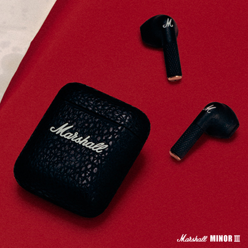 オーディオ機器 イヤフォン 楽天市場】Marshall MINOR 3 BLACK Bluetooth / マーシャル マイナー3 