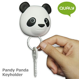 クオリー パンディー パンダ キーホルダー / QUALY Pandy Panda Key Holder