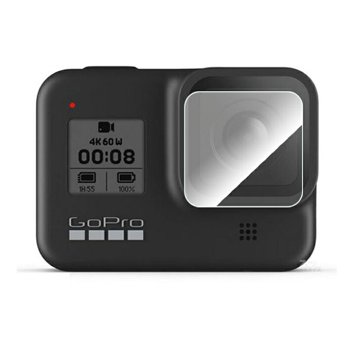 楽天市場】GoPro HERO8 ガラスフィルム GoPro8 Black 強化ガラス 保護 