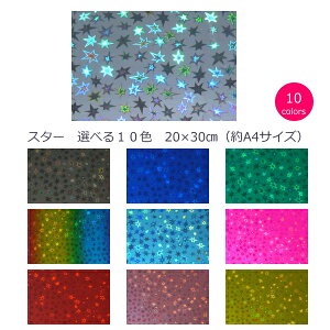 �z���O�����y�[�p�[ �X�^�[(�����^�C�v) 20cm×30cm(��A4�T�C�Y)