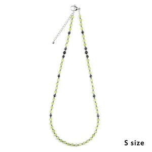 Dr.ガウス<Kiwi/キウイ>ペリドット 8月誕生石 管理医療機器 磁気ネックレス メンズ 肩こり 血行改善 医療機器認証 日本製 ビジネス 健康アクセサリー ギフト プレゼント 母の日 父の日 誕