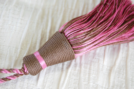 フローラキータッセル【フランス製】モカピンク【楽ギフ_包装】