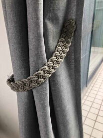 リネンあみこみマグネットタッセル　グレー 【1本】