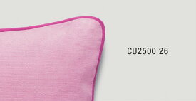 パイピングクッションカバー【40×40cm】　ピンク×ラズベリー　CU2500-26