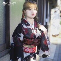 楽天市場】赤黒 浴衣（和服｜レディースファッション）の通販