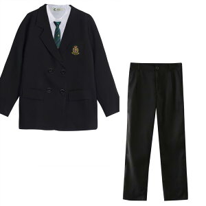 卒業式 スーツ JK DK 5点セット 女の子 男の子 子供スーツ ジュニアスーツ 韓国風 入学式 卒業式 スーツ 中学生 高校 フォーマル ブレザー ジャケット シャツ ネクタイ スカート パンツ 卒園式