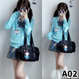 卒業式 学生制服 jk 入学式 学生服 5点セット チェック柄 高校生 フォーマル JK制服 女子高生 女の子 制服セット ニットカーディガン 卒業式 スクールウェア セットアップ 発表会 学園祭 文化祭 衣装 仮装 コスプレ レディース XS-XL 22種類から選べる【D MADE】