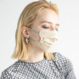【お買い物マラソン期間限定！50％OFF！】【公式】D.masque［ヘーゼル × オリーブ］5枚入り 不織布マスク 】99％ウイルス飛沫カット ディーマスク